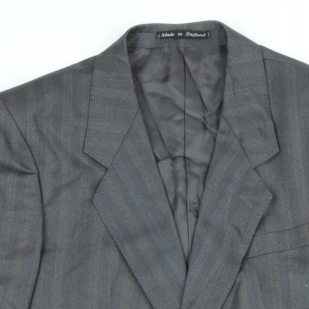 Mens UK Size 42 Berwin Regular Grey Suit Jacket