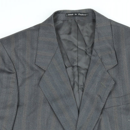 Mens UK Size 42 Berwin Regular Grey Suit Jacket