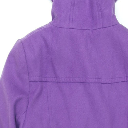 Womens UK Size 12 Select Purple Pea Coat