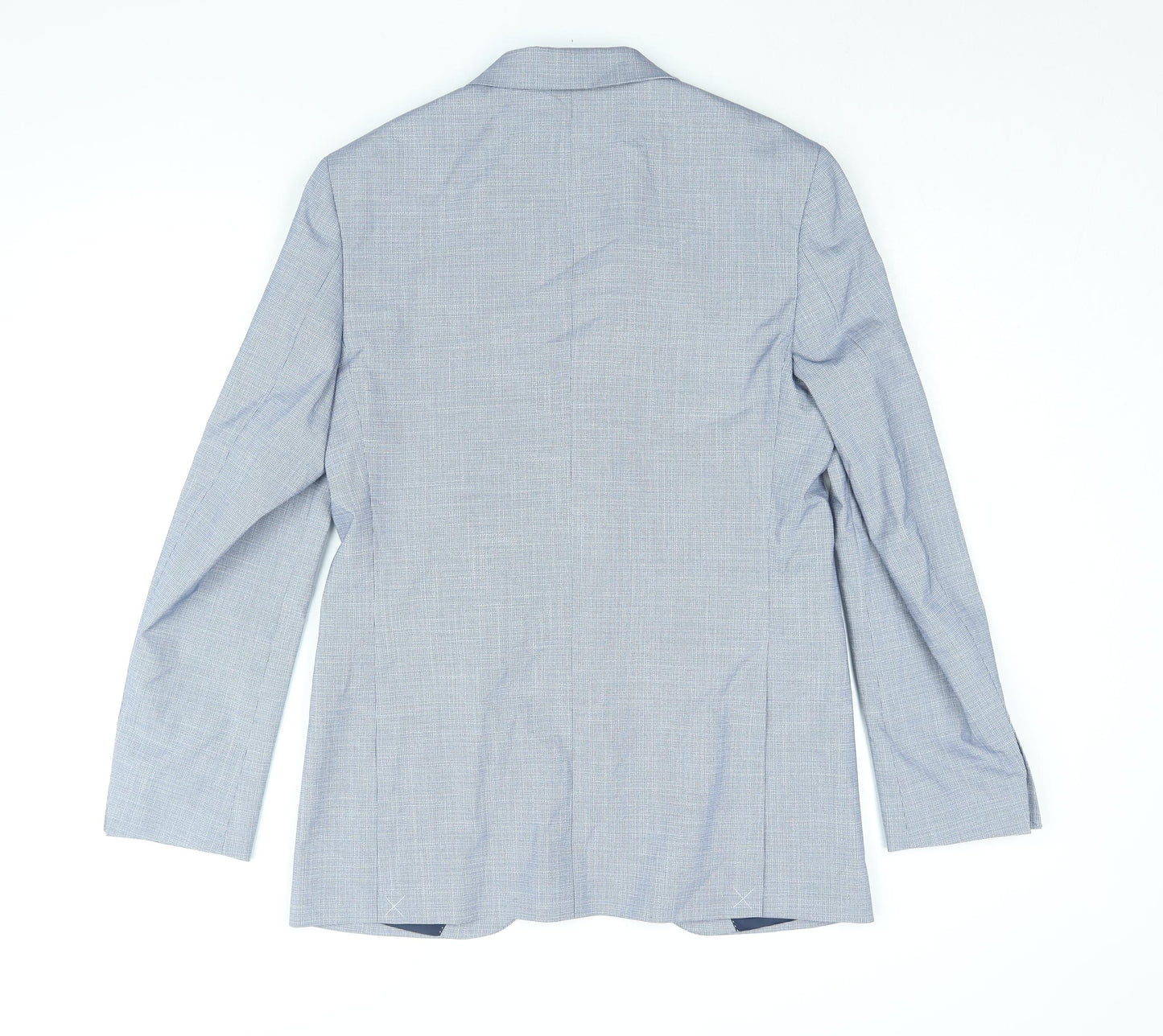 Mens UK Size 38 Marks and Spencer Regular Blue Suit Jacket
