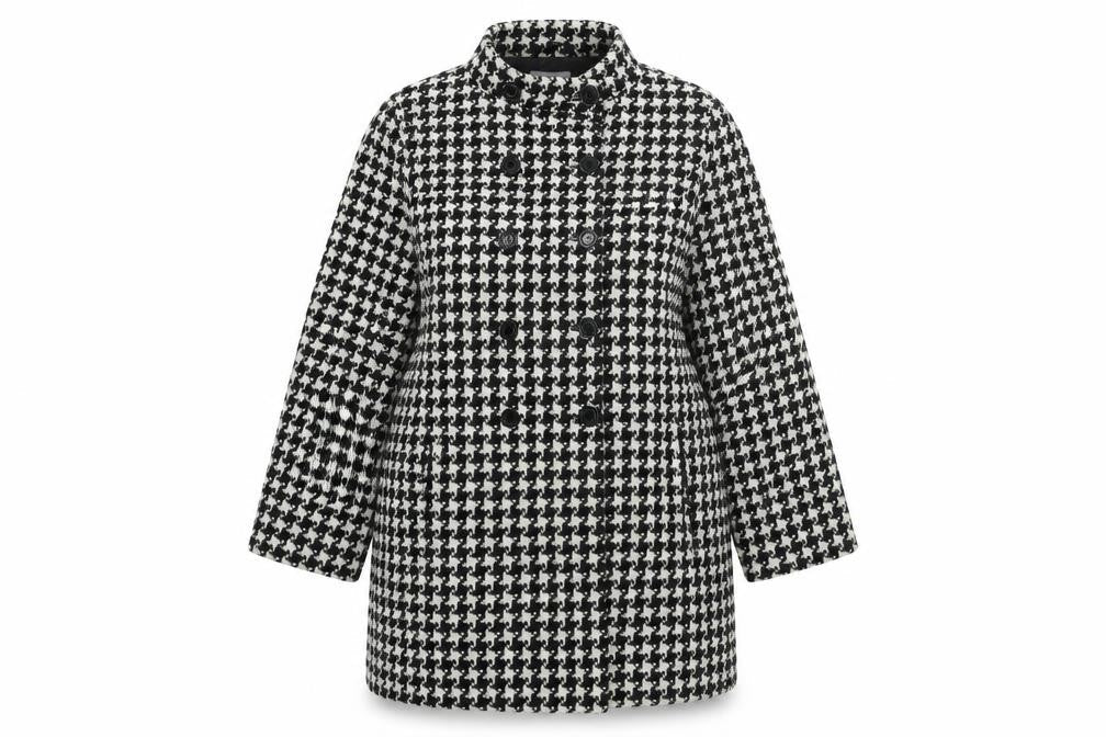 Womens UK Size 16 Marks and Spencer Black Overcoat