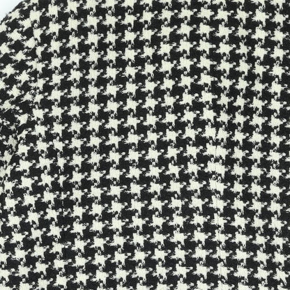 Womens UK Size 16 Marks and Spencer Black Overcoat