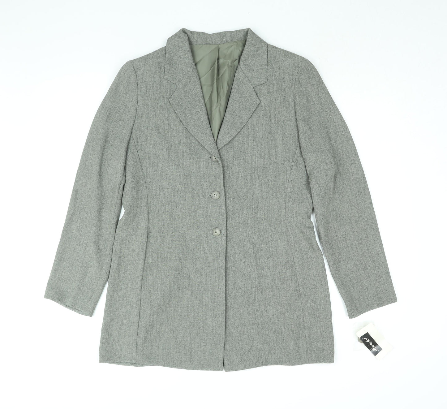Womens UK Size 12 Berkertex Grey Jacket