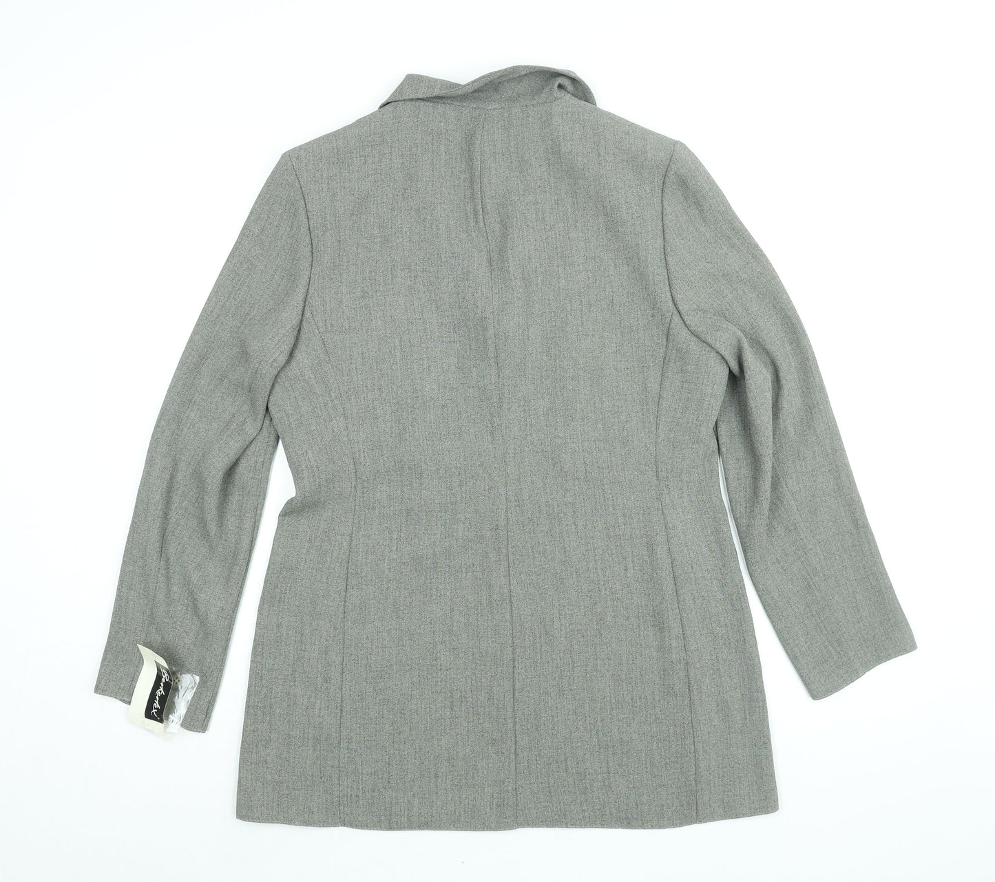 Womens UK Size 12 Berkertex Grey Jacket
