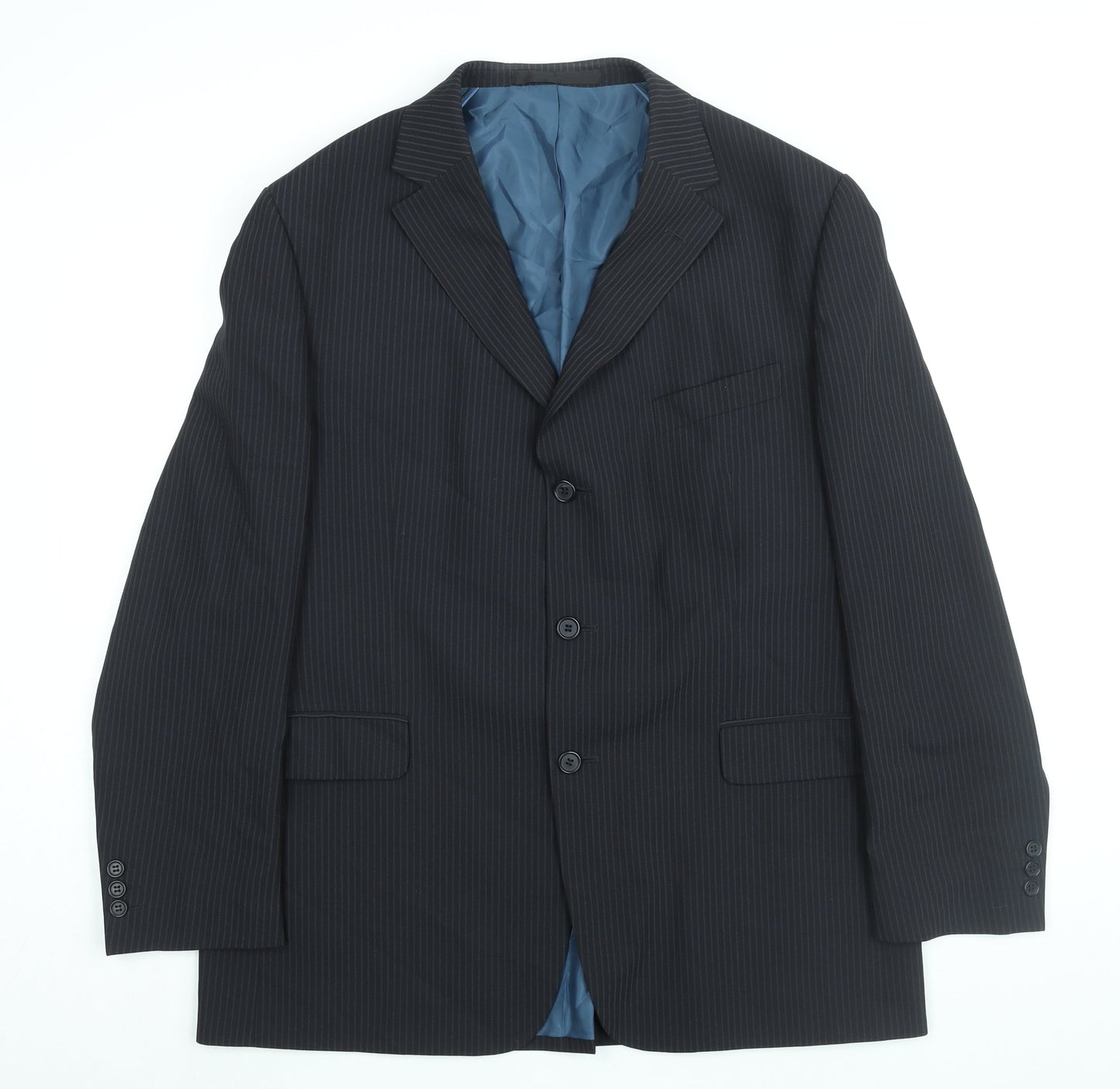 Mens UK Size 44 Marks and Spencer Regular Black Suit Jacket