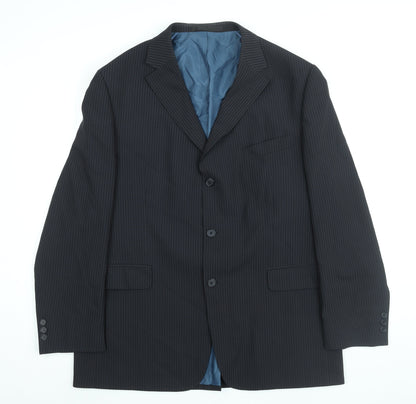 Mens UK Size 44 Marks and Spencer Regular Black Suit Jacket