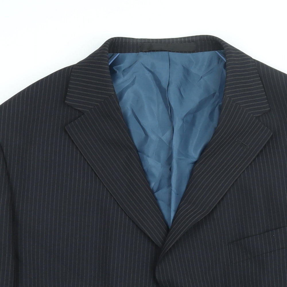 Mens UK Size 44 Marks and Spencer Regular Black Suit Jacket