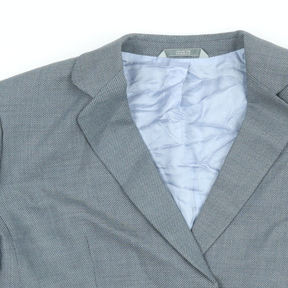 Womens UK Size 12 Marks and Spencer Blue Jacket