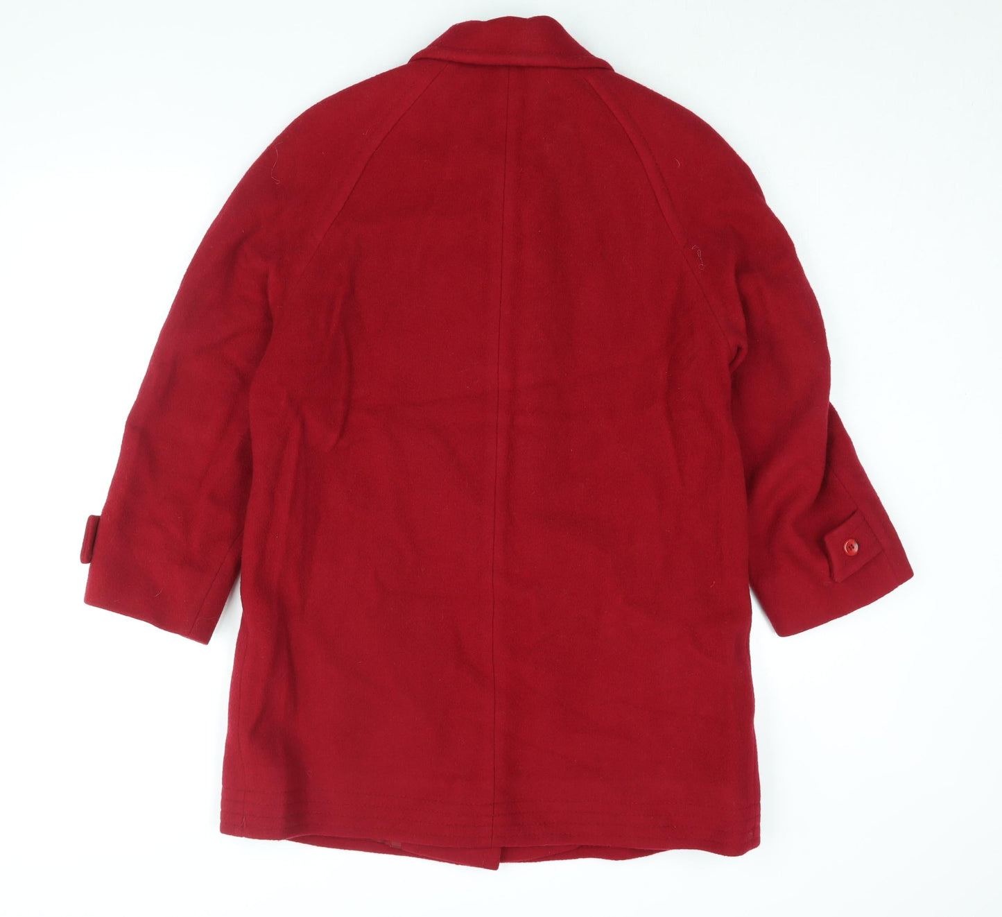Womens UK Size 14 Lampert Red Overcoat