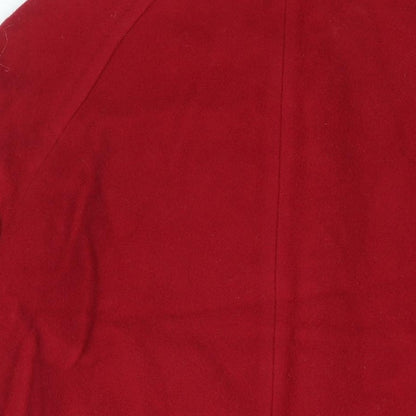 Womens UK Size 14 Lampert Red Overcoat