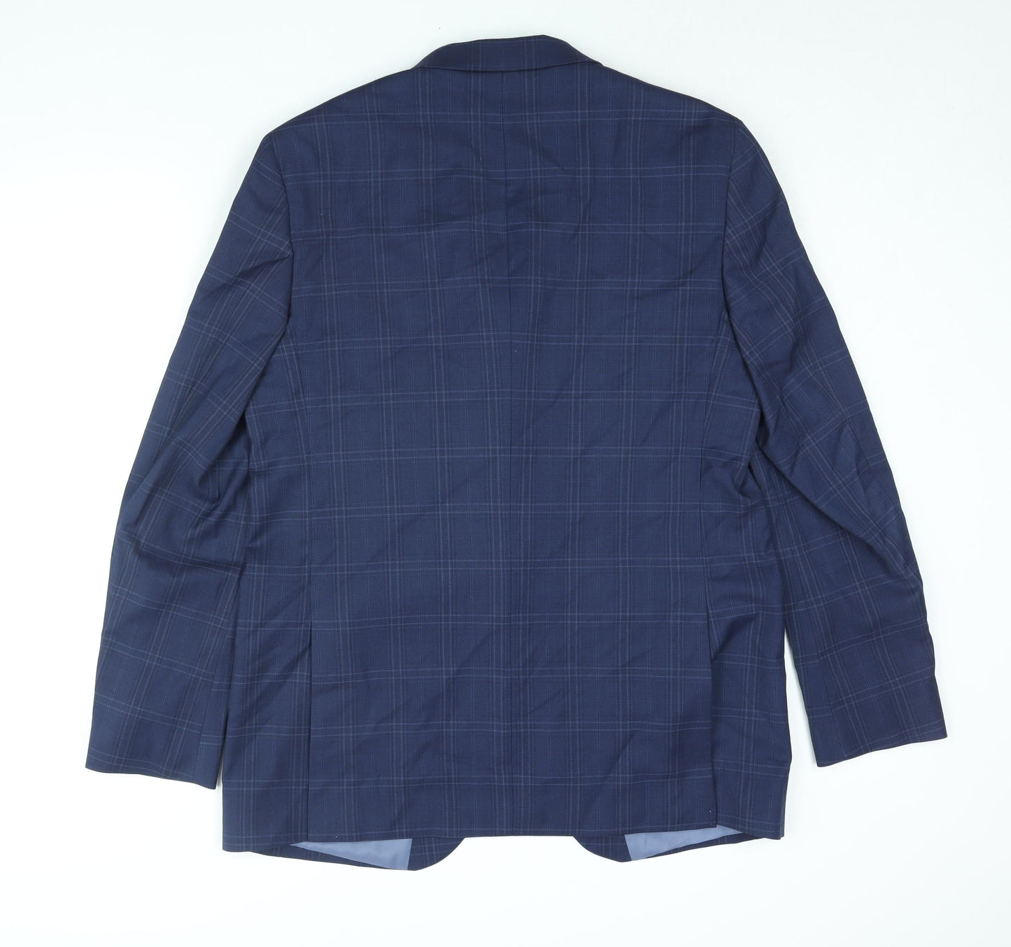 Mens UK Size 44 Marks and Spencer Regular Blue Suit Jacket