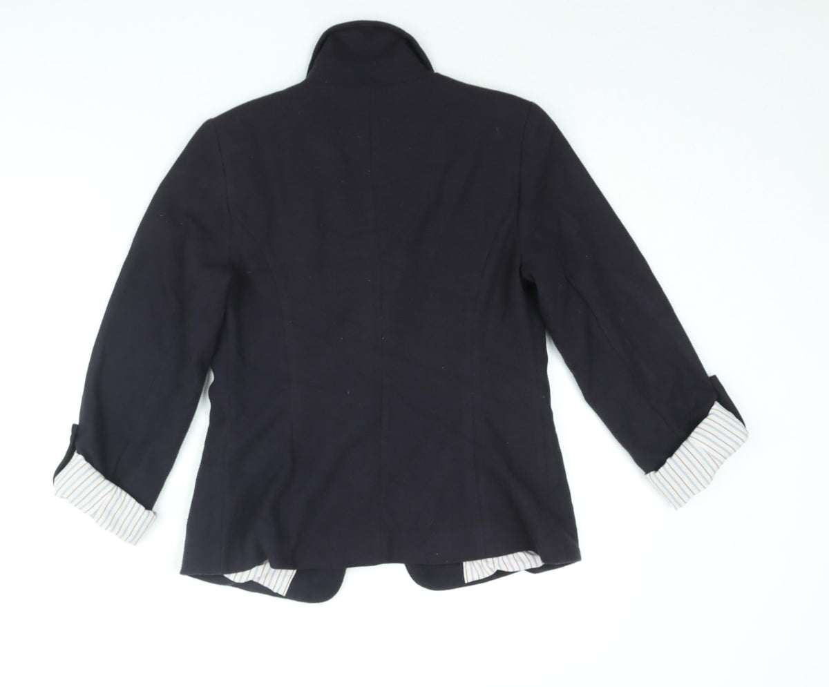 41Hawthorn Womens Blue Jacket Blazer Size S