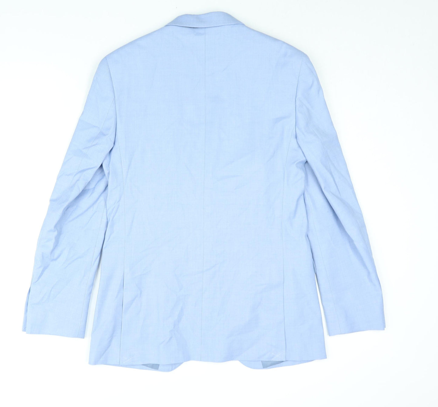 Mens UK Size 38 Marks and Spencer Regular Blue Suit Jacket