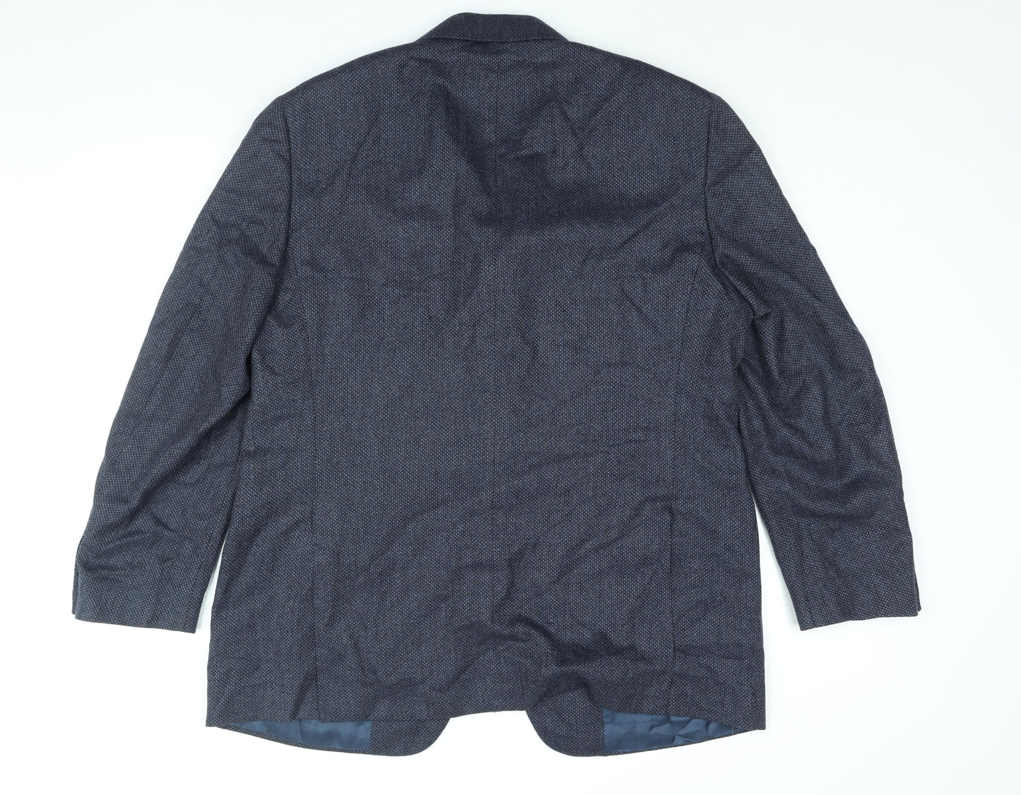 Mens UK Size 44 Canali Regular Blue Suit Jacket