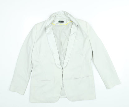 Womens UK Size 14 United Colors of Benetton Grey Jacket