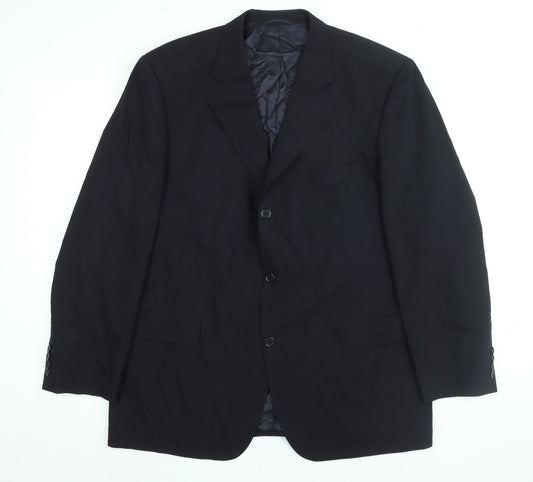 Mens UK Size 46 ROY ROBSON Regular Blue Suit Jacket
