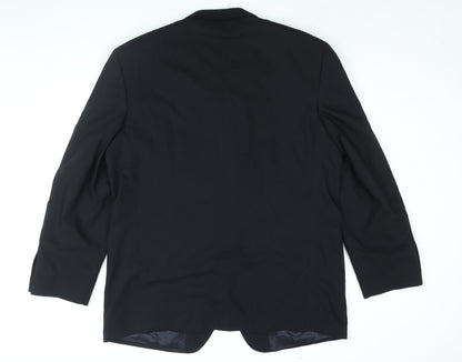 Mens UK Size 46 ROY ROBSON Regular Blue Suit Jacket