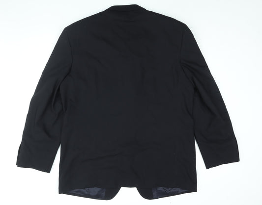 Mens UK Size 46 ROY ROBSON Regular Blue Suit Jacket