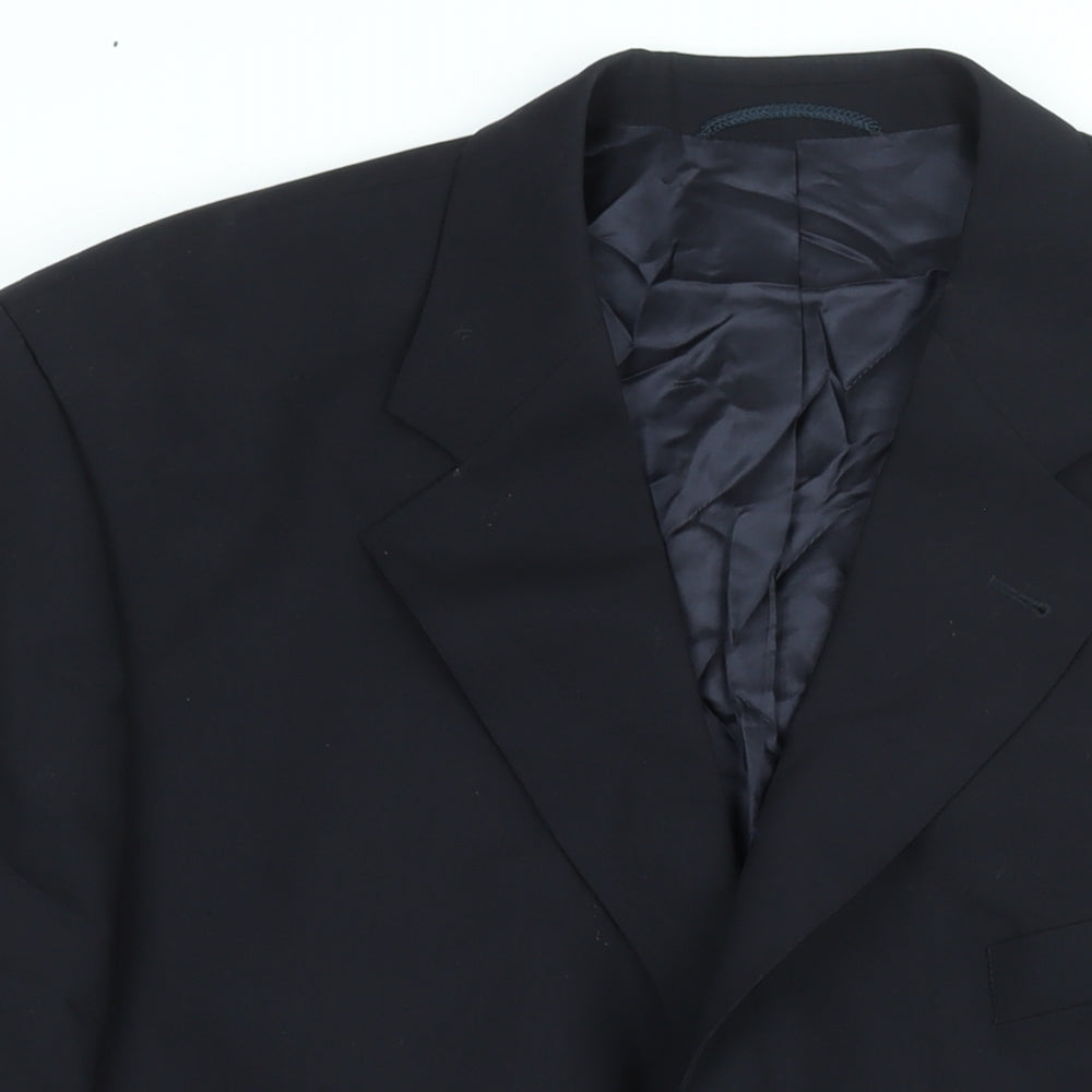 Mens UK Size 46 ROY ROBSON Regular Blue Suit Jacket