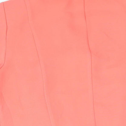 Studio I Womens Pink Jacket Size 18 Button - Vintage