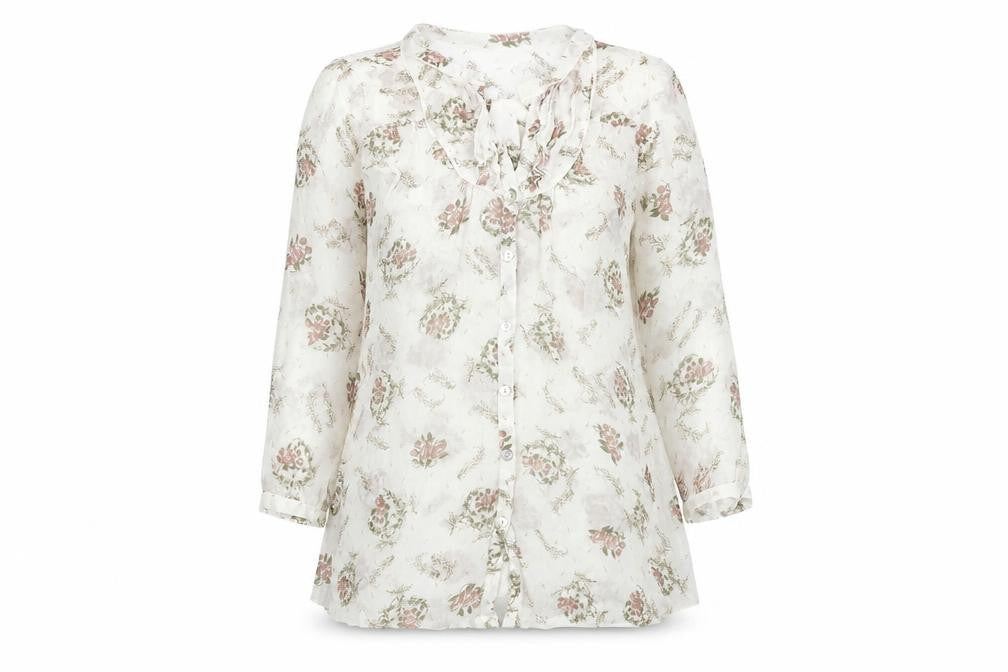 Womens UK Size 8 River Island White Basic Blouse