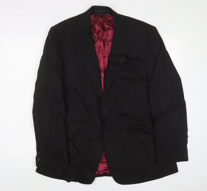 Mens UK Size 42 Limehaus Regular Brown Suit Jacket