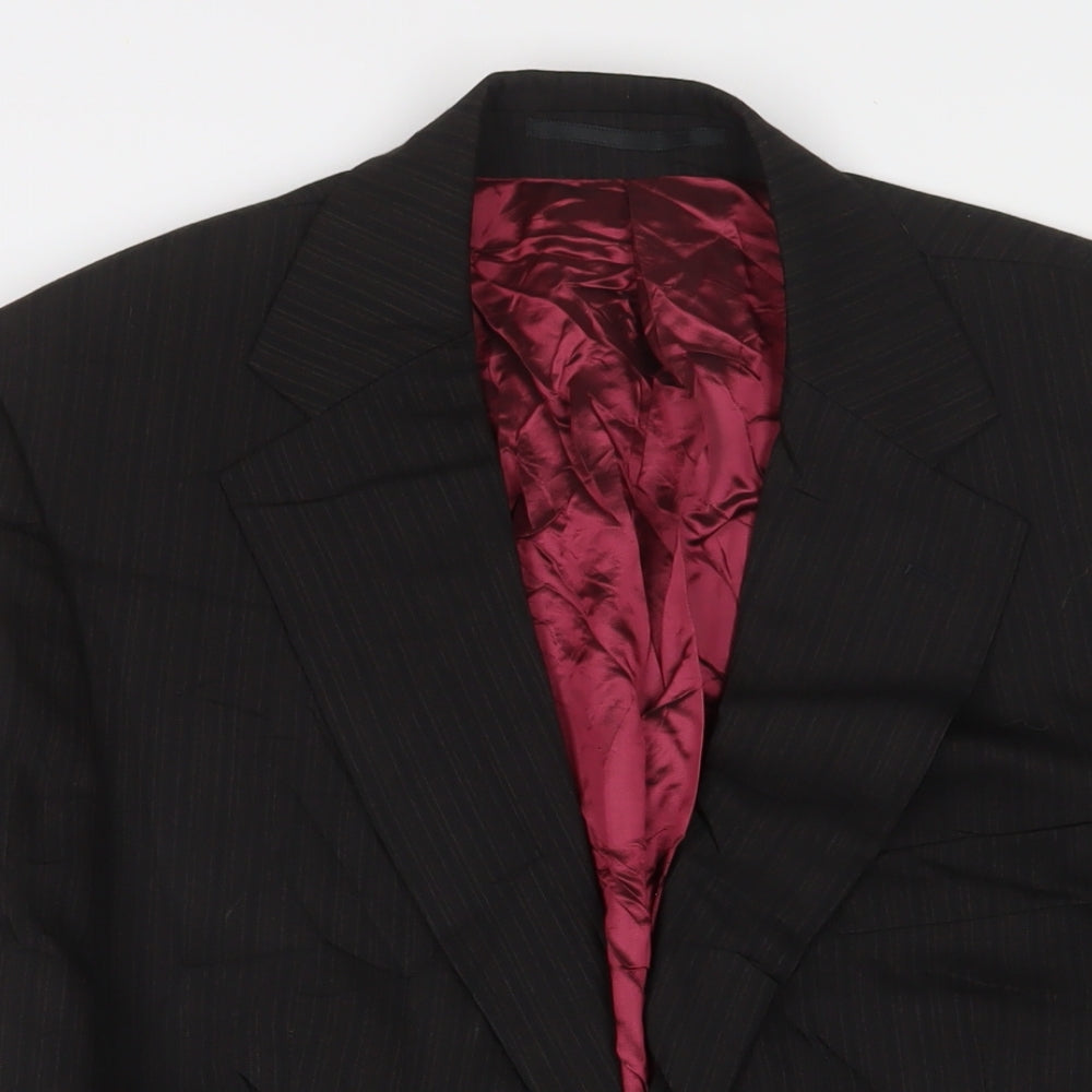 Mens UK Size 42 Limehaus Regular Brown Suit Jacket