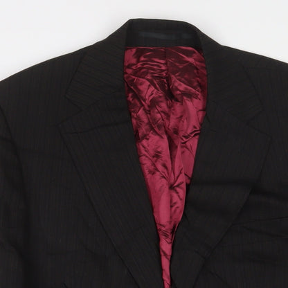 Mens UK Size 42 Limehaus Regular Brown Suit Jacket