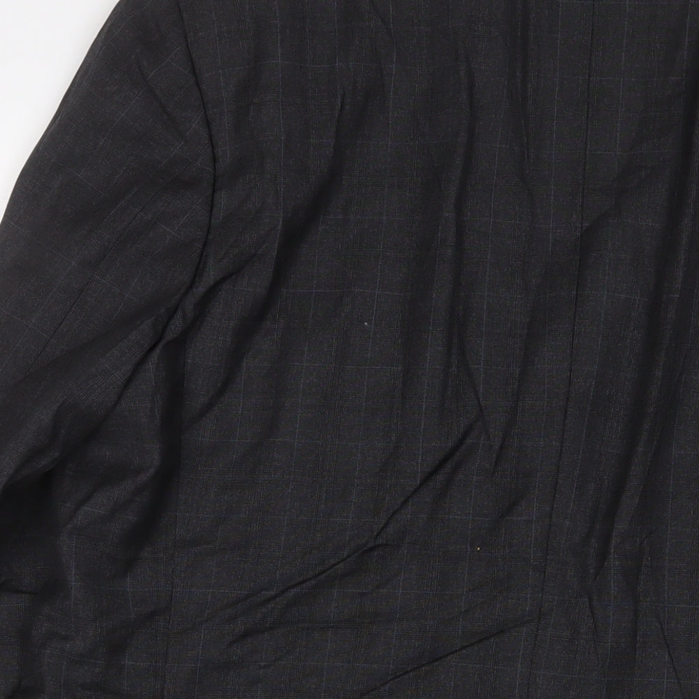 Mens UK Size 44 Canali Regular Grey Suit Jacket