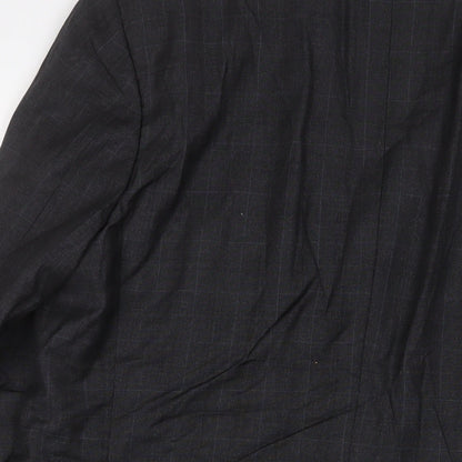 Mens UK Size 44 Canali Regular Grey Suit Jacket