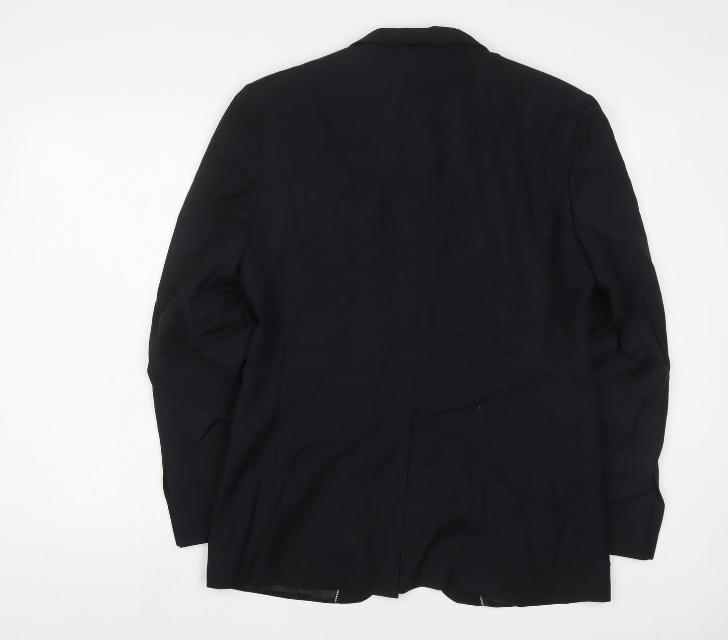 Mens UK Size 40 Simon Carter Regular Black Suit Jacket