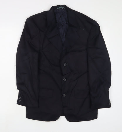 Mens UK Size 36 Burton Regular Blue Suit Jacket