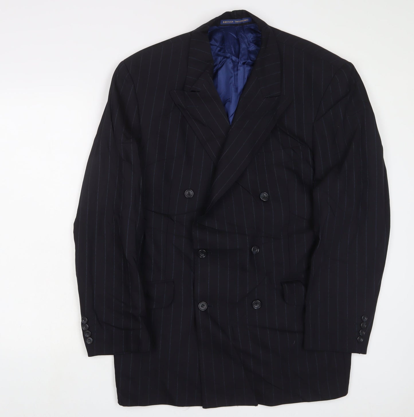 Mens UK Size 42 St Michael Regular Blue Suit Jacket