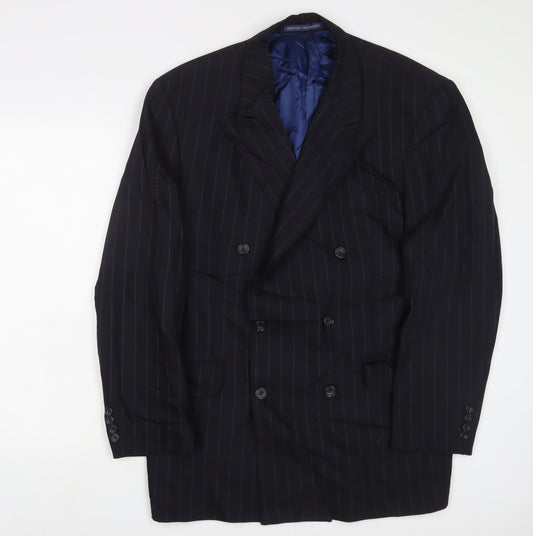 Mens UK Size 42 St Michael Regular Blue Suit Jacket