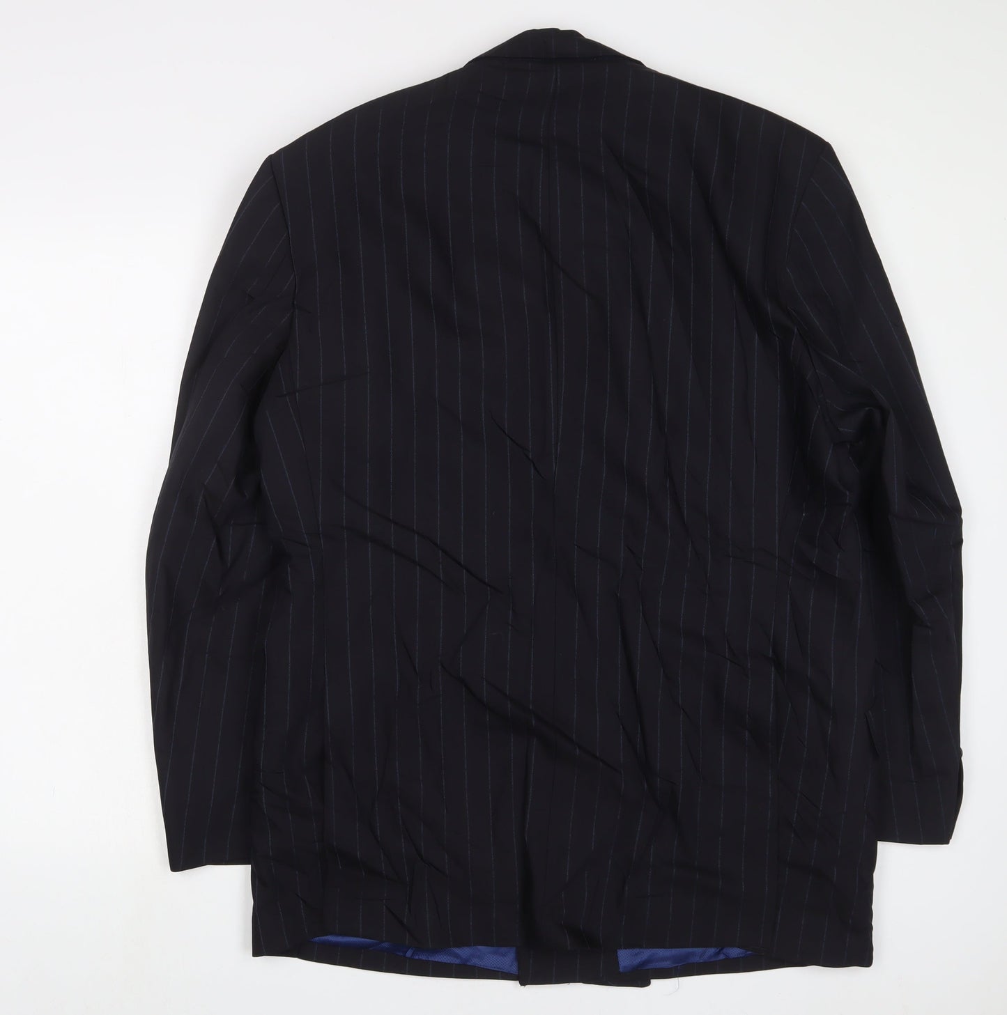 Mens UK Size 42 St Michael Regular Blue Suit Jacket