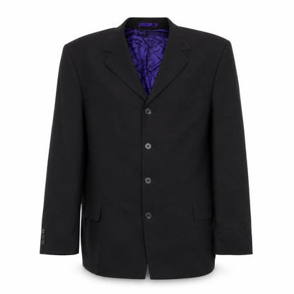 Mens UK Size 44 Burton Regular Black Suit Jacket