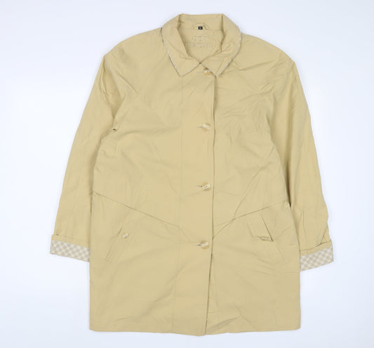 Womens UK Size 14 Bonmarché Yellow Jacket