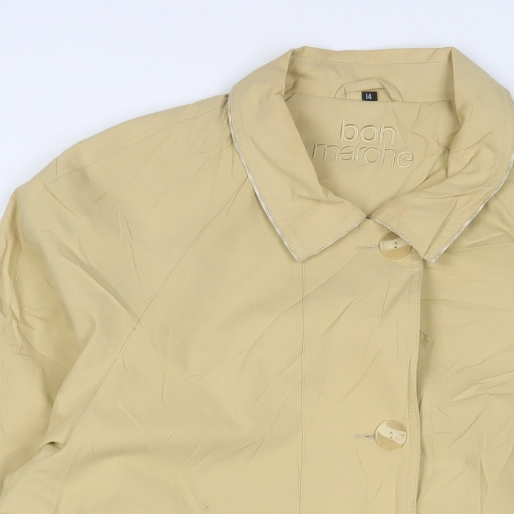 Womens UK Size 14 Bonmarché Yellow Jacket