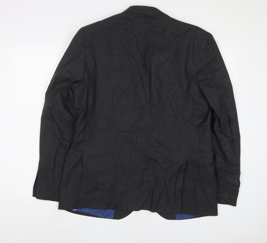 Mens UK Size 42 Marks and Spencer Regular Grey Suit Jacket