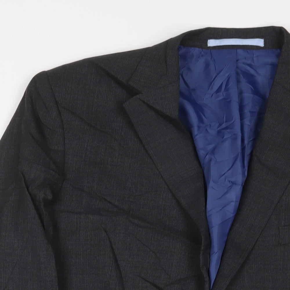 Mens UK Size 42 Marks and Spencer Regular Grey Suit Jacket