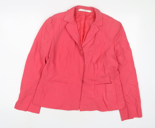 Womens UK Size 14 Marks and Spencer Pink Jacket