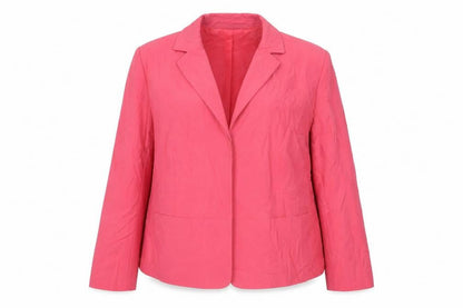Marks & Spencer Womens Pink Jacket Blazer Size 14 Button