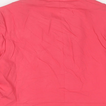 Womens UK Size 14 Marks and Spencer Pink Jacket