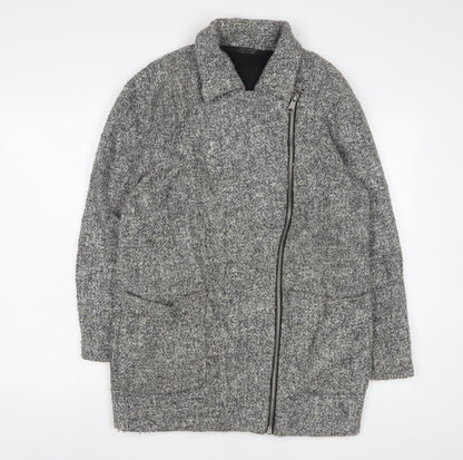 Womens UK Size 8 Topshop Grey Jacket