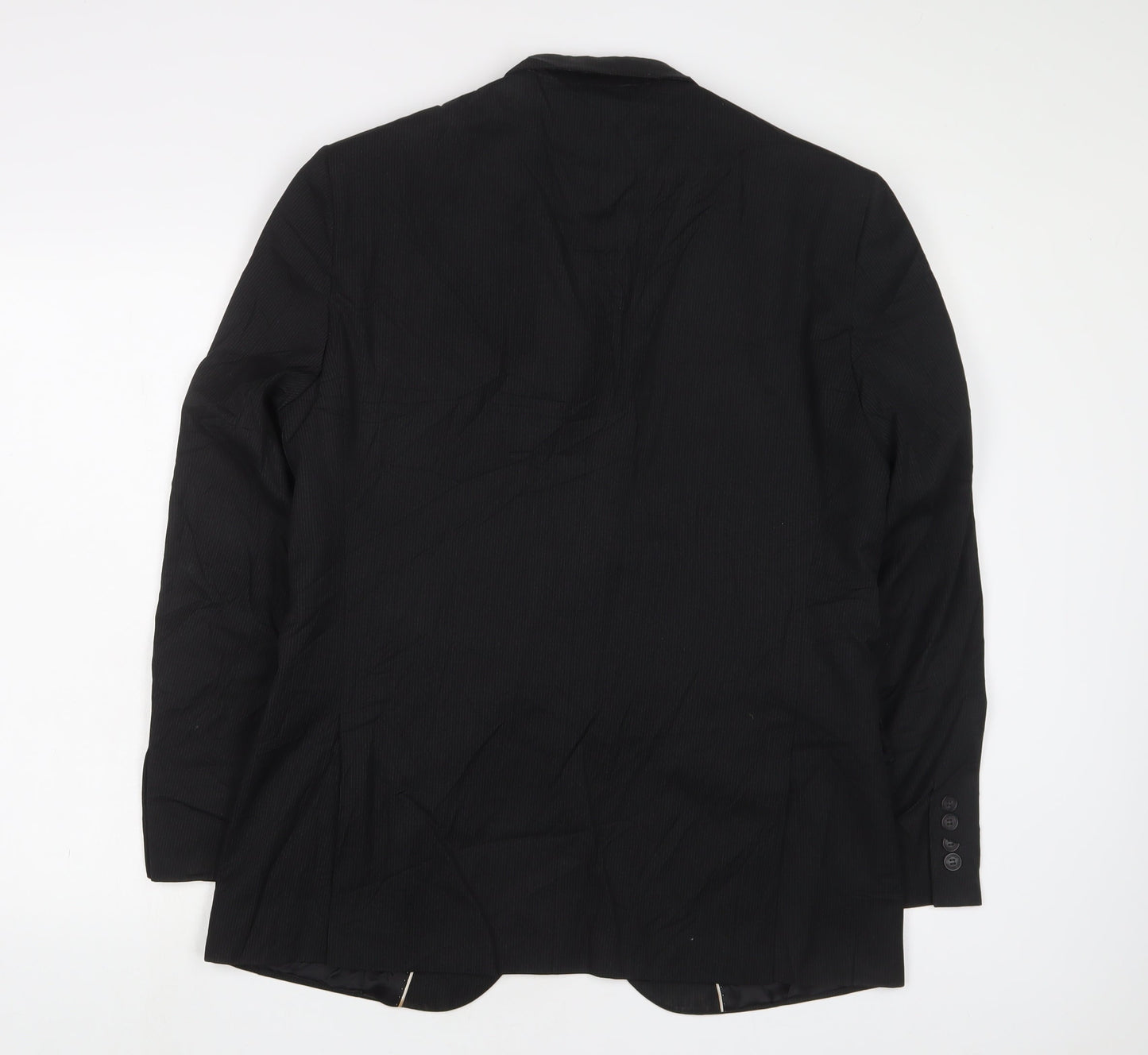 Mens UK Size 40 French Connection Regular Black Suit Jacket