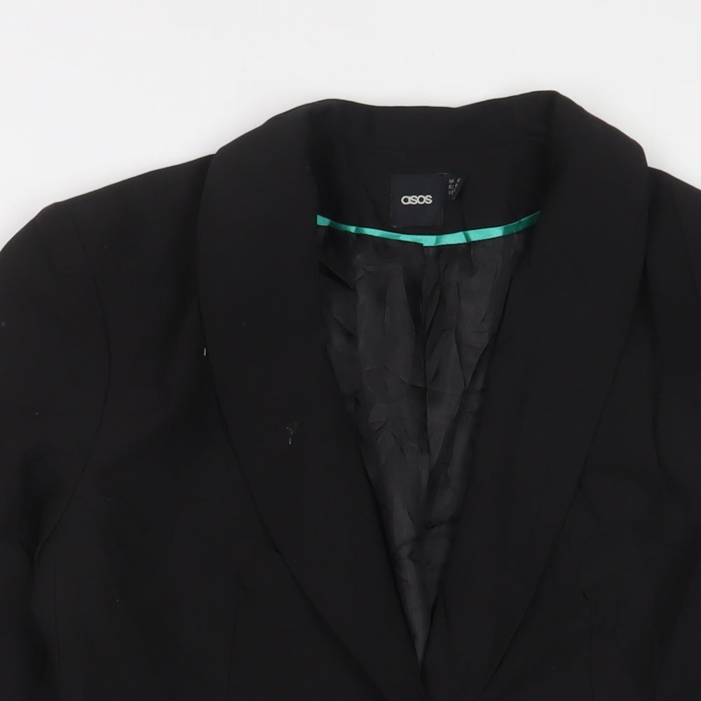 Womens UK Size 12 ASOS Black Jacket