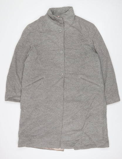 Womens UK Size 12 NEXT Grey Overcoat
