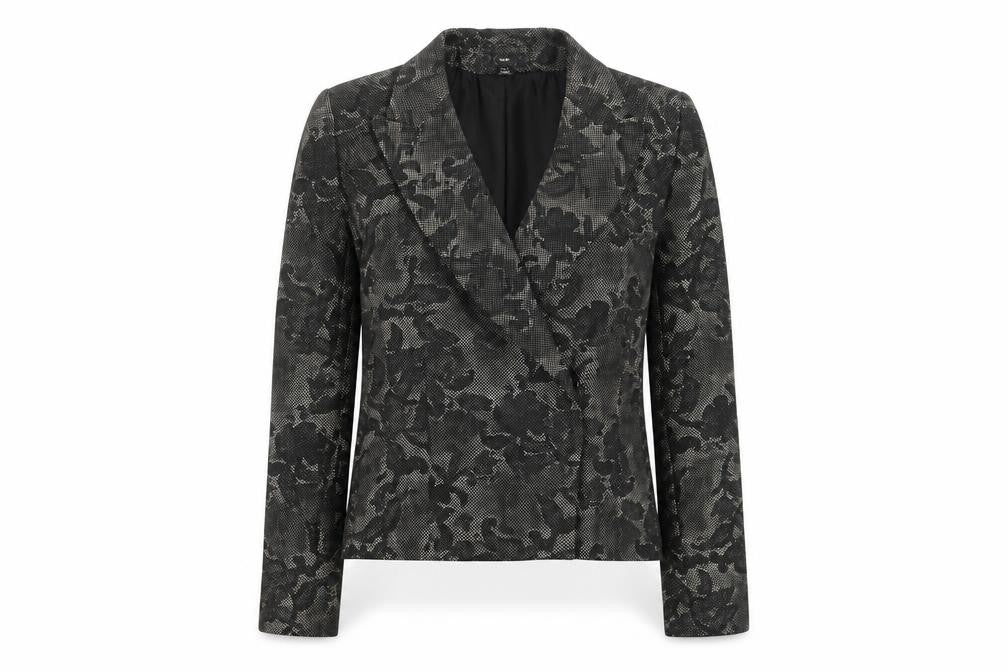 Womens UK Size 6 H&M Grey Jacket