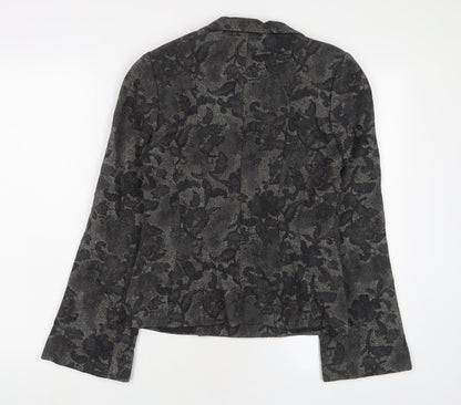 Womens UK Size 6 H&M Grey Jacket