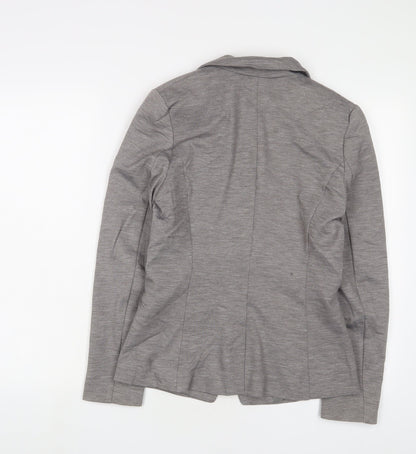 Womens UK Size 8 H&M Grey Jacket